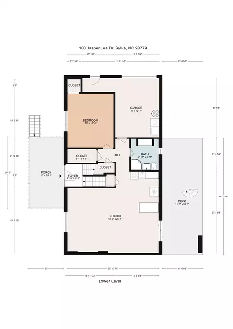 Floorplan - 100 Jasper Lea Dr, Sylva, NC 28779 photo 1 of 3