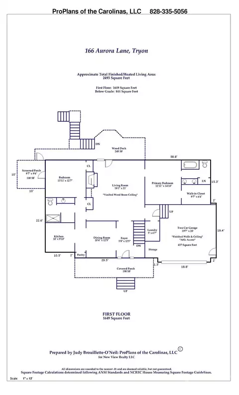 Floorplan - 166 Aurora Ln, Tryon, NC 28782 photo 1 of 2