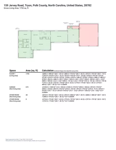Floorplan - 159 Jervey Rd, Tryon, NC 28782 photo 2 of 2