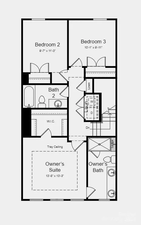 Floorplan - 415 Jetton St, Davidson, NC 28036 photo 3 of 5