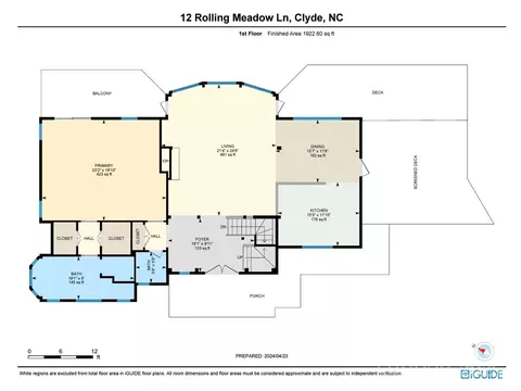 Floorplan - 12 Rolling Meadow Ln, Clyde, NC 28721 photo 1 of 3