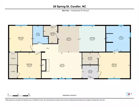 Floorplan - 26 Spring St, Candler, NC 28715 photo 1 of 1
