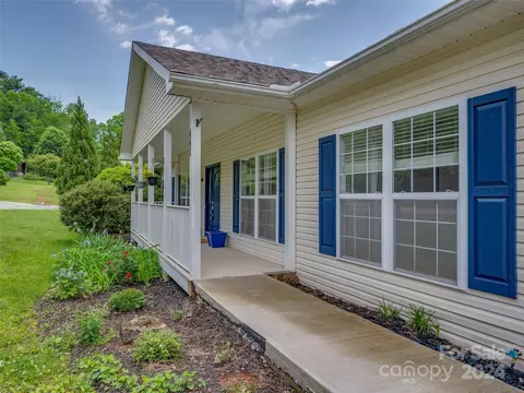 Exterior - 68 Cedarview Ln, Saluda, NC 28773 photo 5 of 12