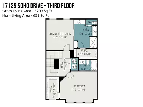 Floorplan - 17125 Soho Dr, Charlotte, NC 28204 photo 3 of 4
