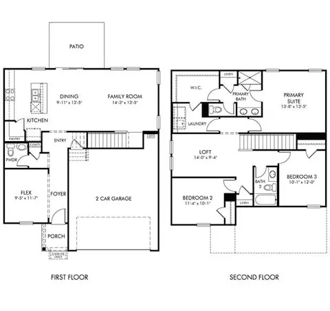 Floorplan - 1904 Silver Canoe Way, Stanley, NC 28164 photo 1 of 2