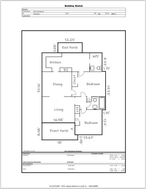 Floorplan - 914 1st S Ave S, Conover, NC 28613 photo 1 of 1