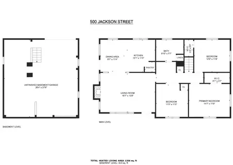 Floorplan - 500 Jackson St, Kannapolis, NC 28083 photo 1 of 1