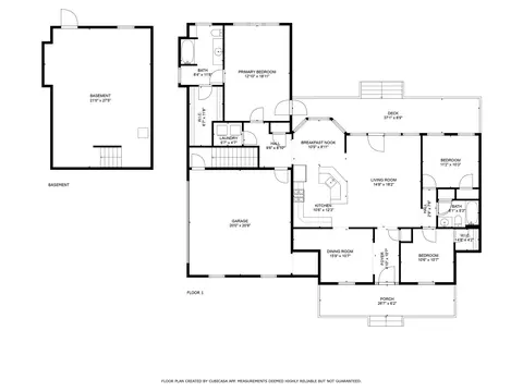 Floorplan - 718 Thunder Rd, Brevard, NC 28712 photo 1 of 1