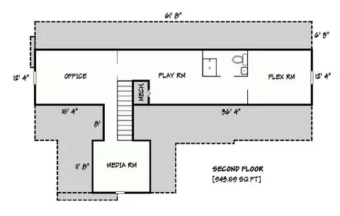 Floorplan - 487 Mount Bethel Rd, Harmony, NC 28634 photo 2 of 2