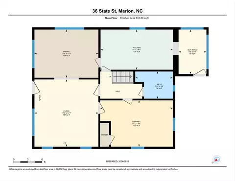 Floorplan - 36 State St, Marion, NC 28752 photo 1 of 2