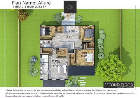 Floorplan - 1021 Baylor Grv, Monroe, NC 28112 photo 2 of 2