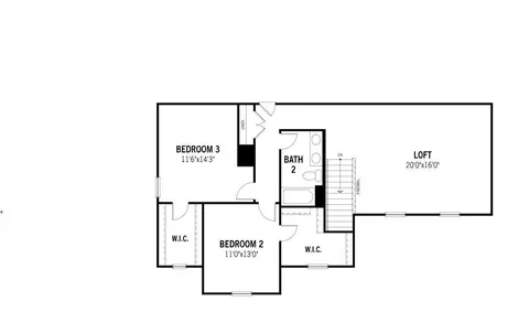 Floorplan - 1736 Honey E Trl E, Monroe, NC 28112 photo 2 of 2
