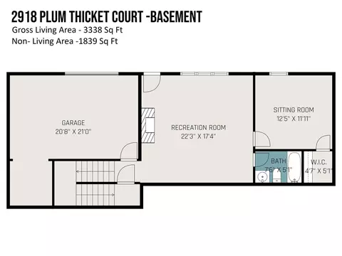 Floorplan - 2918 Plum Thicket Ct, Monroe, NC 28112 photo 3 of 3