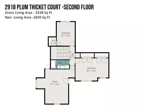 Floorplan - 2918 Plum Thicket Ct, Monroe, NC 28112 photo 2 of 3