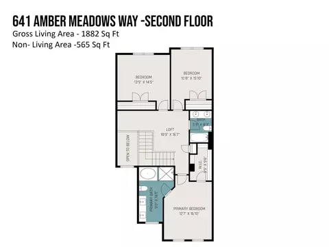 Floorplan - 641 Amber Meadows Way, Tega Cay, SC 29708 photo 2 of 2