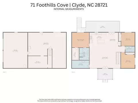 Floorplan - 71 Foothills Cv, Clyde, NC 28721 photo 2 of 2