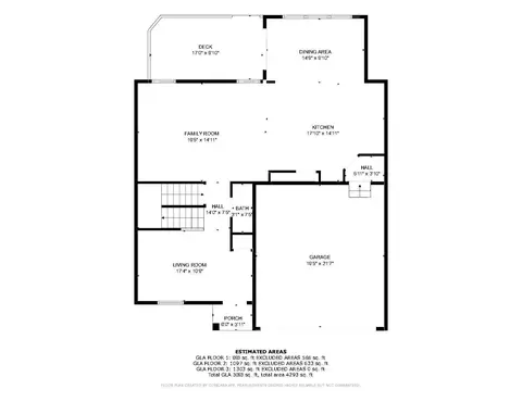 Floorplan - 7520 Berkeley W Rd W, Denver, NC 28037 photo 2 of 3