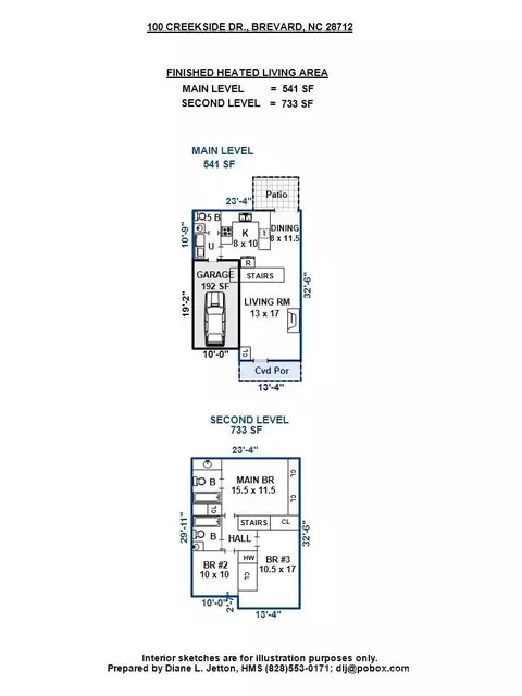 Floorplan - 100 Creekside Dr, Brevard, NC 28712 photo 1 of 1