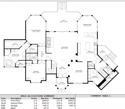 Floorplan - 18917 Peninsula Point Dr, Cornelius, NC 28031 photo 1 of 3