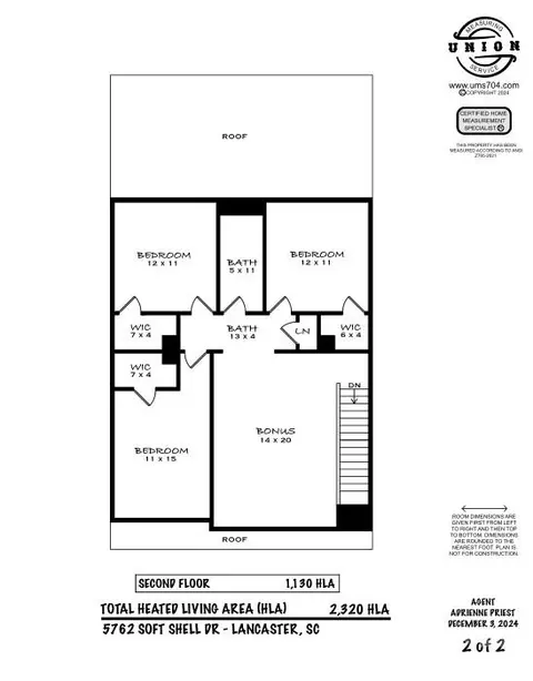 Floorplan - 5762 Soft Shell Dr, Lancaster, SC 29720 photo 2 of 2