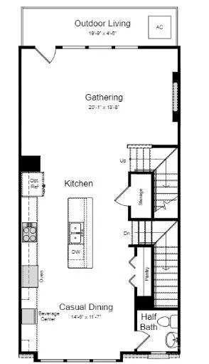 Floorplan - 711 Hoke Ln, Davidson, NC 28036 photo 2 of 3