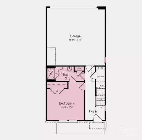 Floorplan - 1736 Blanche St, Charlotte, NC 28262 photo 1 of 3