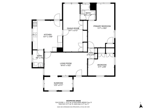 Floorplan - 811 Markham Rd, Tryon, NC 28782 photo 1 of 1