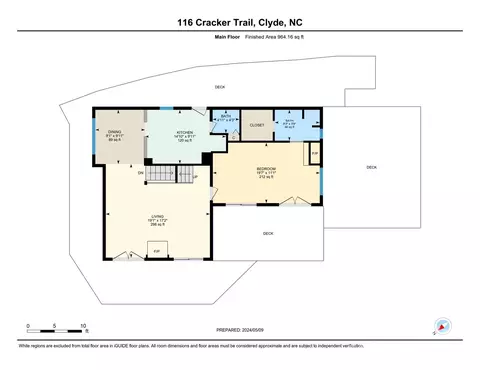 Floorplan - 116 Cracker Trl, Clyde, NC 28721 photo 3 of 3