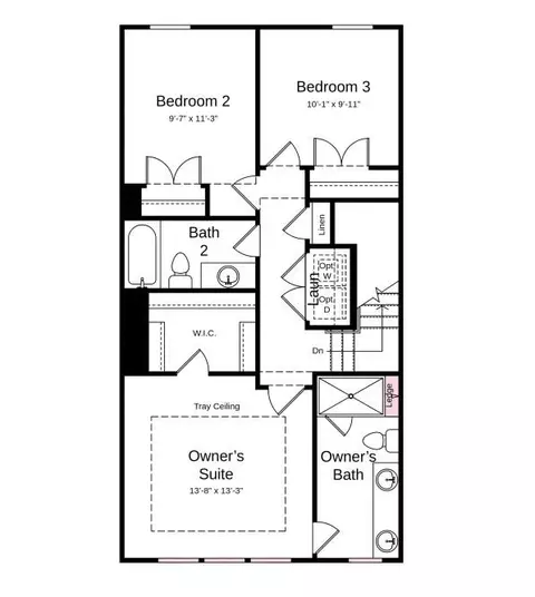 Floorplan - 707 Hoke Ln, Davidson, NC 28036 photo 3 of 3