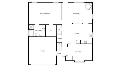 Floorplan - 2802 Eagle View Ln, Monroe, NC 28110 photo 1 of 2
