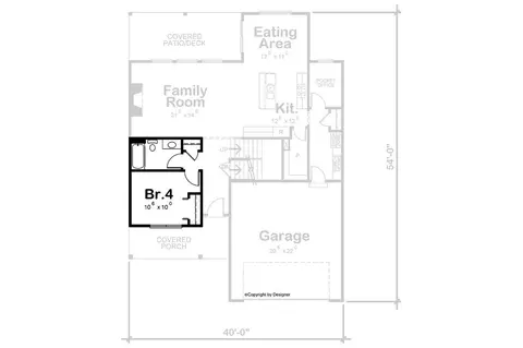 Floorplan - 1906 Maius Dr, Conover, NC 28613 photo 1 of 2