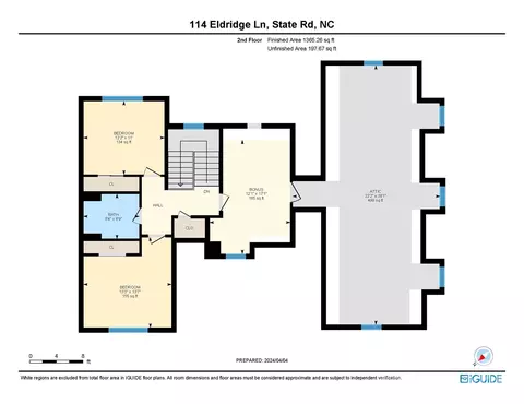 Floorplan - 114 Eldridge Ln, State Road, NC 28676 photo 2 of 3