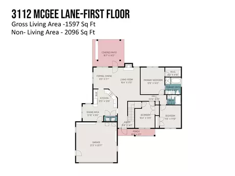 Floorplan - 3112 Mcgee Ln, Monroe, NC 28110 photo 1 of 2