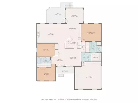 Floorplan - 7524 Common Oak Dr, Stanley, NC 28164 photo 1 of 1