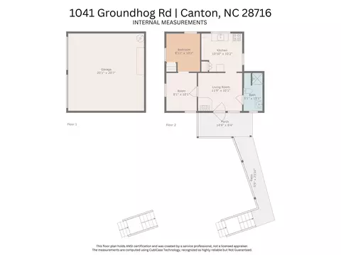 Floorplan - 1041 Groundhog Rd, Canton, NC 28716 photo 2 of 2