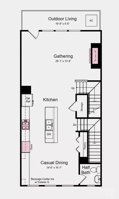 Floorplan - 729 Hoke Ln, Davidson, NC 28036 photo 2 of 3