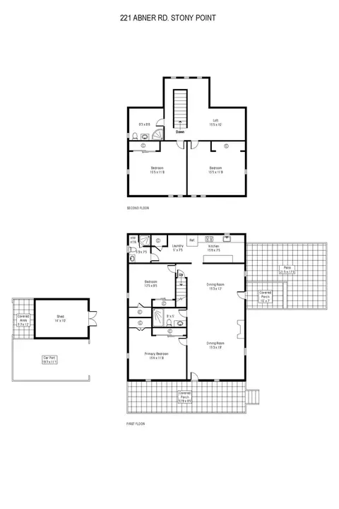 Floorplan - 221 Abner Rd, Stony Point, NC 28678 photo 1 of 1