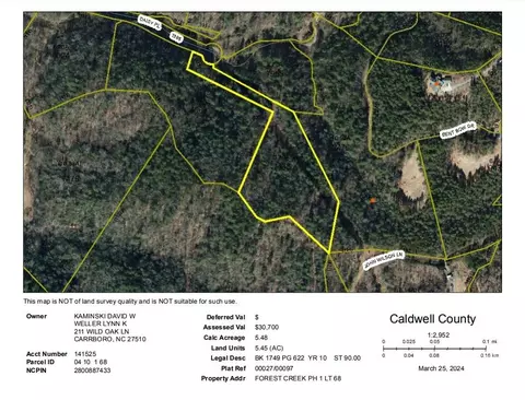 0 Daisy 68 Pl #68, Collettsville, NC 28611