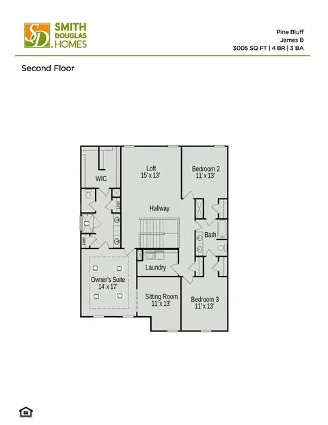 Floorplan - 6443 Honor Ave, Midland, NC 28107 photo 2 of 2