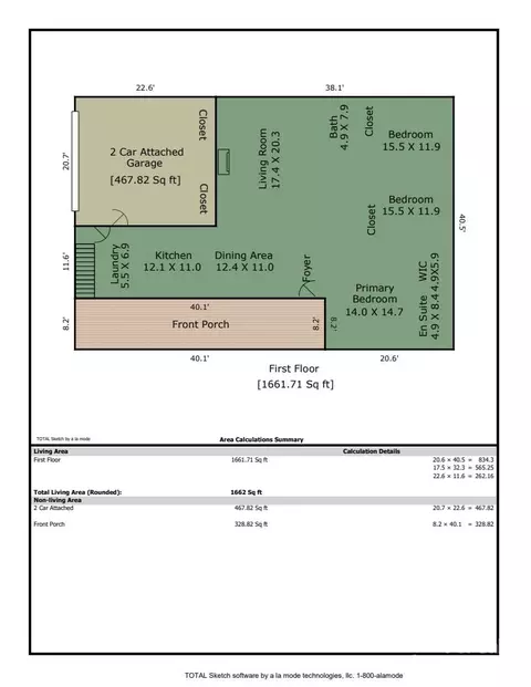 Floorplan - 16 Royal Rdg, Clyde, NC 28721 photo 1 of 2