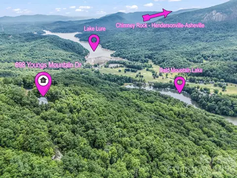 698 Youngs Mountain Dr, Lake Lure, NC 28746