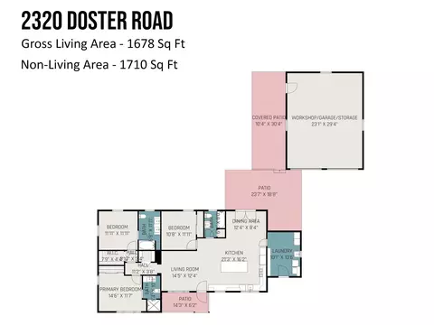 Floorplan - 2320 Doster Rd, Monroe, NC 28112 photo 1 of 1