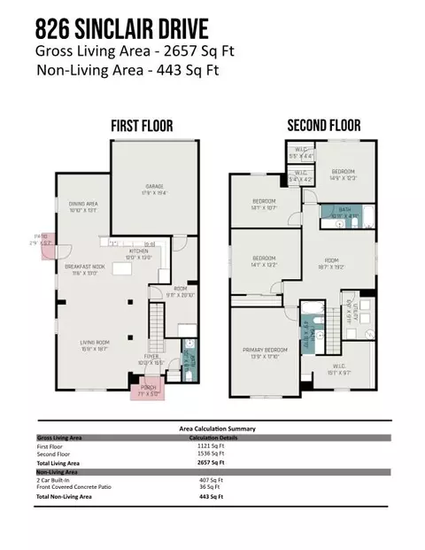 Floorplan - 826 Sinclair Dr, Monroe, NC 28112 photo 1 of 1