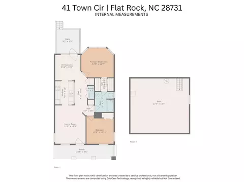 Floorplan - 41 Town Cir, Flat Rock, NC 28731 photo 1 of 2