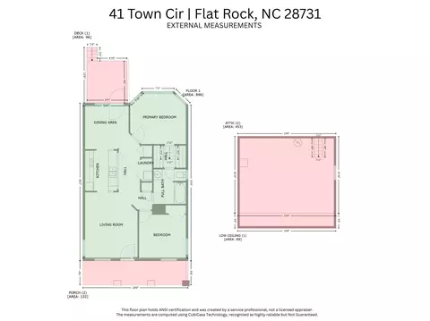 Floorplan - 41 Town Cir, Flat Rock, NC 28731 photo 2 of 2