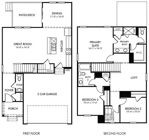 Floorplan - 1431 31st Ne St NE, Conover, NC 28613 photo 1 of 1