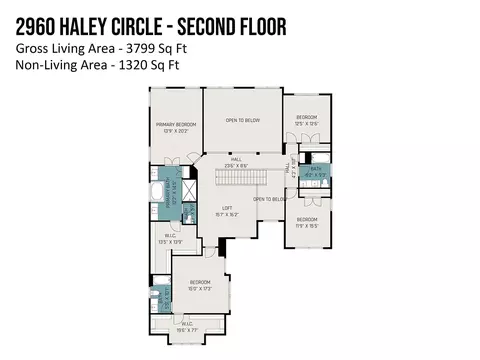 Floorplan - 2960 Haley Cir, Davidson, NC 28036 photo 2 of 2