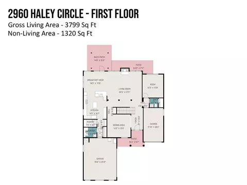 Floorplan - 2960 Haley Cir, Davidson, NC 28036 photo 1 of 2