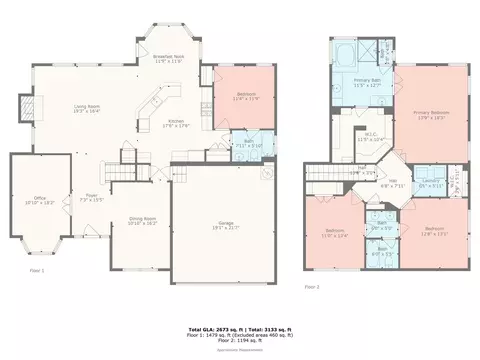 Floorplan - 20219 Tailwind Ln, Cornelius, NC 28031 photo 1 of 1