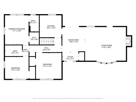 Floorplan - 1716 Sue St, Monroe, NC 28110 photo 3 of 3